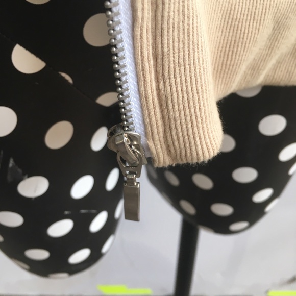 Ader Error Zip-Up Beige Hoodie - Picture 4 of 4